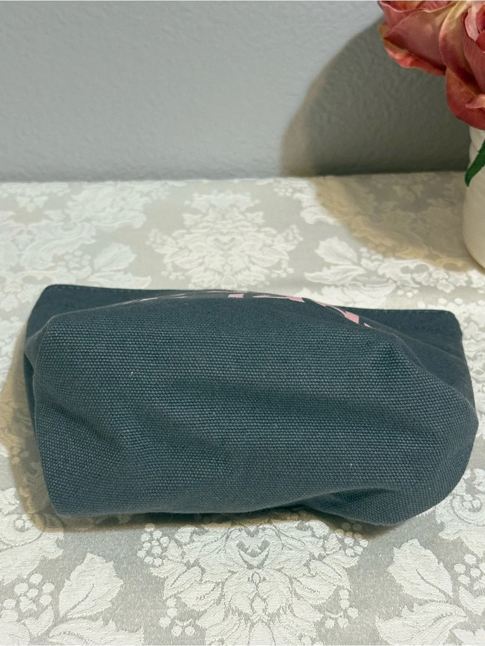 Crazy Cat Lady Makeup Cosmetic Grey Pink Zipper Bag New